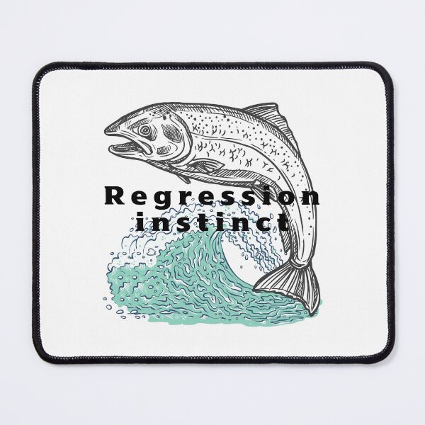 Item preview, Regression Instinct Salmon designed and sold by Joricherry.