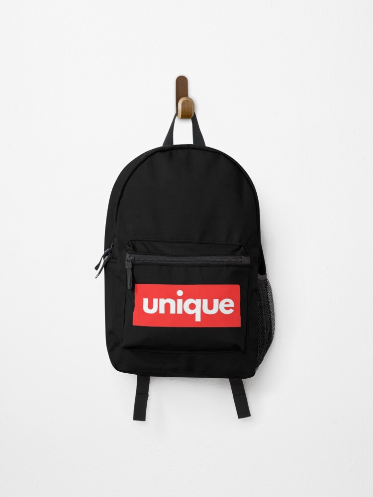Thumbnail 1 of 3, Backpack, Unique Typography Design designed and sold by AngstDesign.