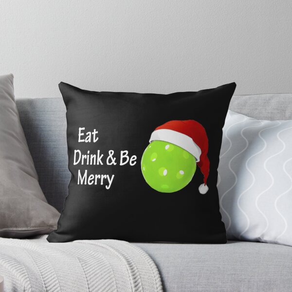 Item preview, Pickleball Xmas, Christmas Gift, Eat Drink & Be Merry designed and sold by LusterCraft.
