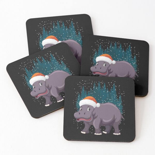 Item preview, Christmas Hippo designed and sold by darikamc.