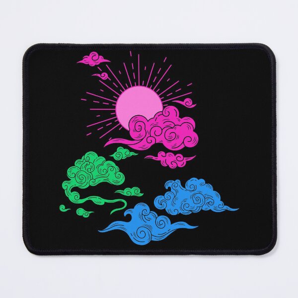 Item preview, Sun and Clouds Poly Sexual. Polysexual Pride designed and sold by Subtle Pride Shop.