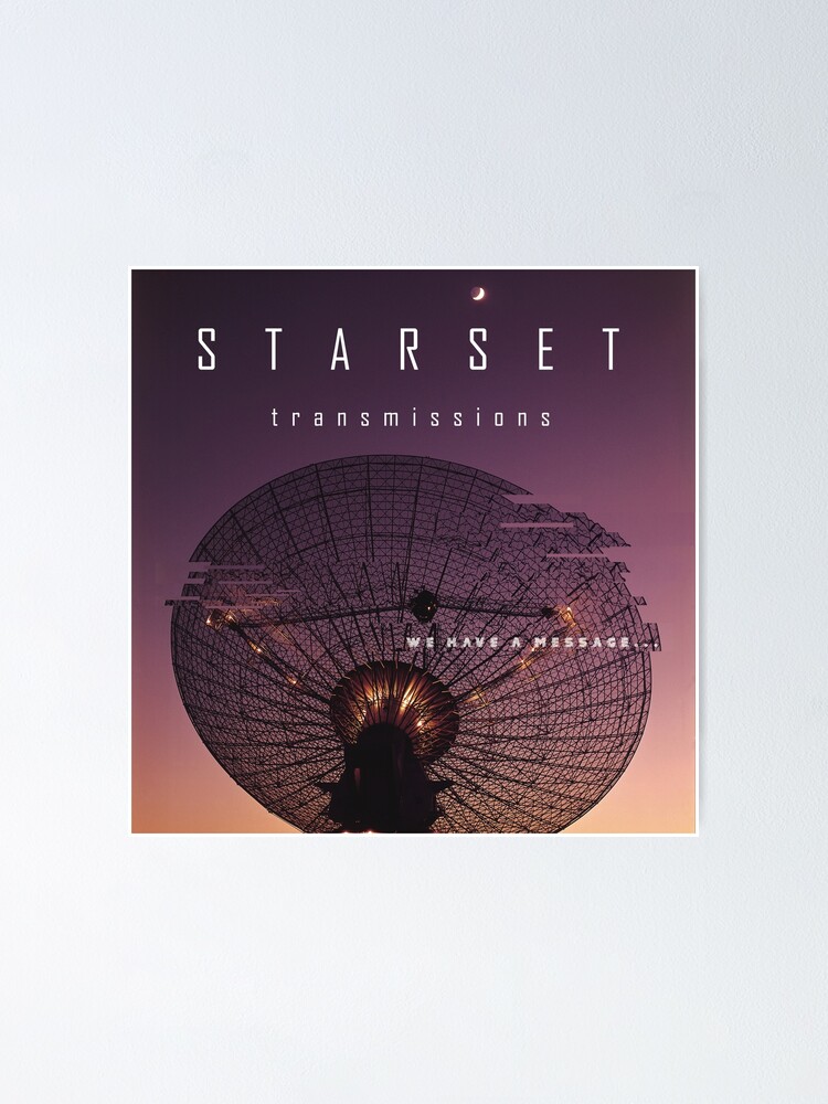 "Starset Transmissions fan album cover edit" Poster for Sale by