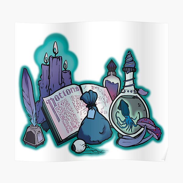 the-corner-of-the-potions-poster-for-sale-by-alessandraelena-redbubble