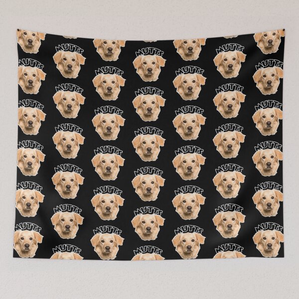 Item preview, We Love Mutts - Half Breed Dogs are My Best Friends - Golden Retriever Mutt designed and sold by AlohaHound.