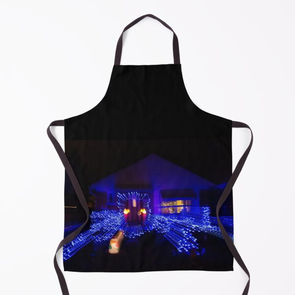 Item preview, Abstract Christmas Lights - Blue Holidays House designed and sold by Georgia Mizuleva.