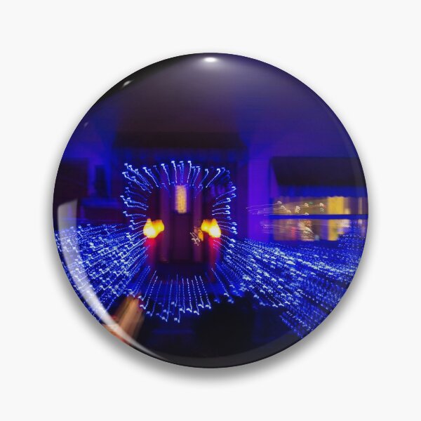 Item preview, Abstract Christmas Lights - Blue Holidays House designed and sold by Georgia Mizuleva.