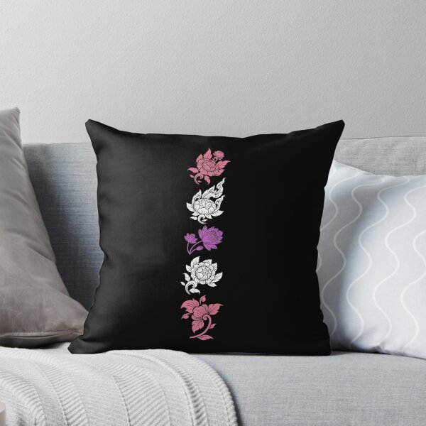 Item preview, Asian Flower Art. Sapphic Pride designed and sold by Subtle Pride Shop.