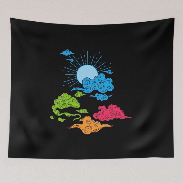 Item preview, Sun and Clouds Pan Romantic. Panromantic Pride designed and sold by Subtle Pride Shop.