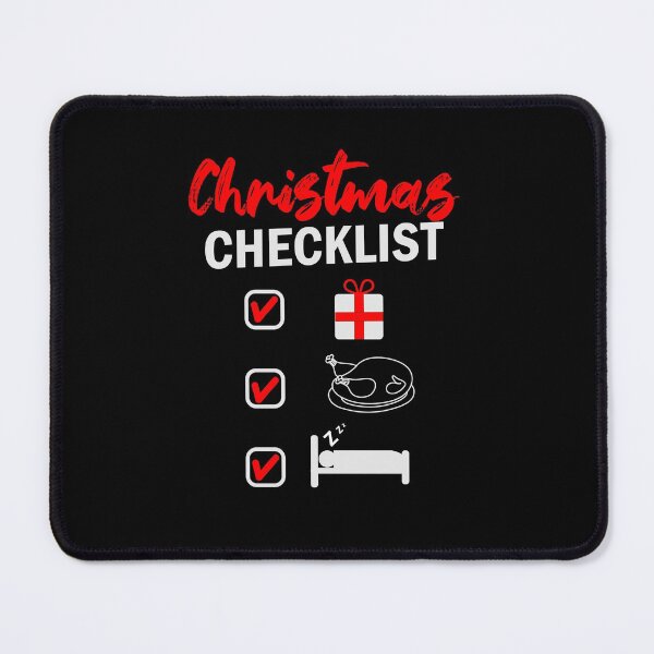 Item preview, Christmas Holiday Checklist Pajama T-Shirt designed and sold by MimsTees.