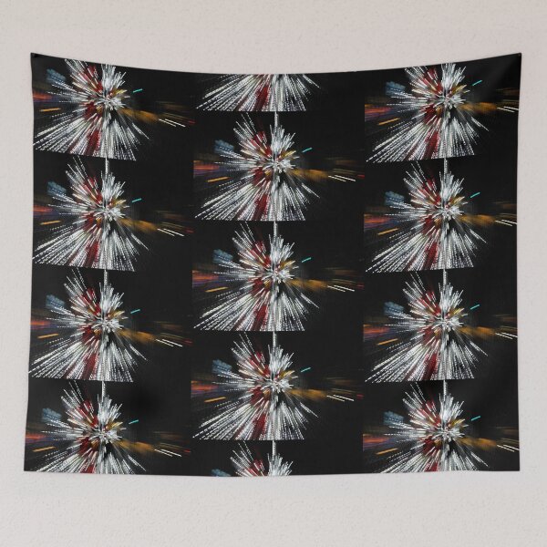 Item preview, Abstract Christmas Lights in Red and White designed and sold by Georgia Mizuleva.