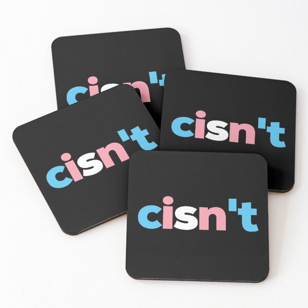 Item preview, Cisn't for Me. Transgender Pride designed and sold by Subtle Pride Shop.
