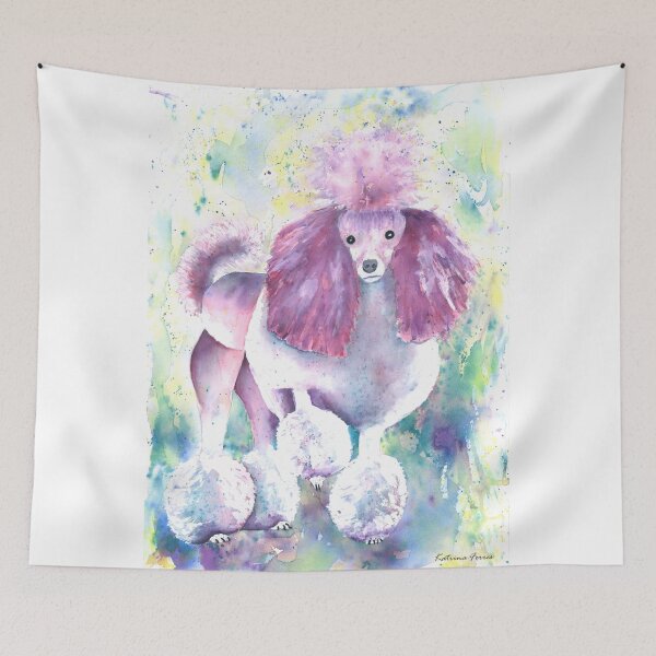Item preview, PEPPY THE PURPLE POODLE designed and sold by Crabpot.