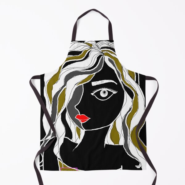 Item preview, Abstract MODERN Portrait designed and sold by Layla Art.