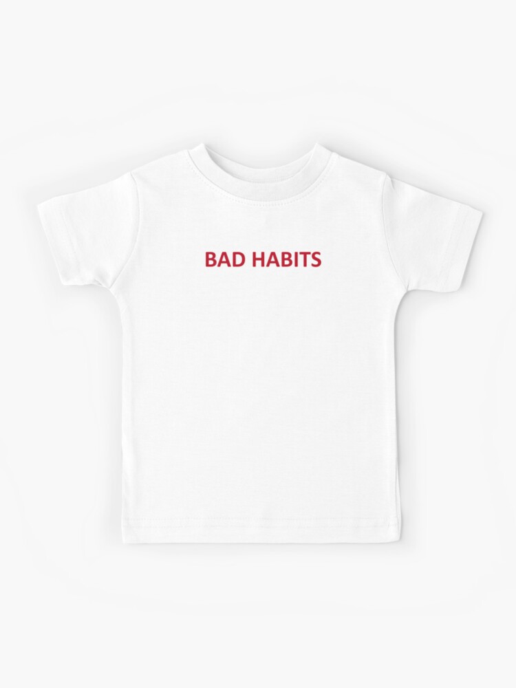 Vlone bad 2024 habits t shirt