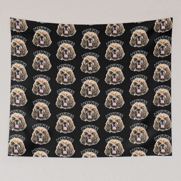 Item preview, We Love Mutts - Half Breed Dogs are My Best Friends - Barbet Spaniel Mutt designed and sold by AlohaHound.