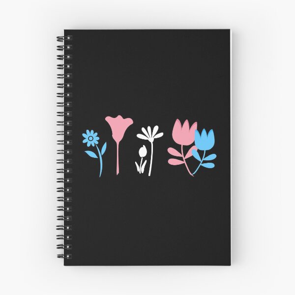 Item preview, Standing Flower Patch. Transgender Pride designed and sold by Subtle Pride Shop.