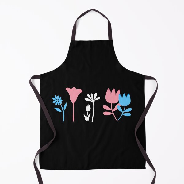 Item preview, Standing Flower Patch. Transgender Pride designed and sold by Subtle Pride Shop.