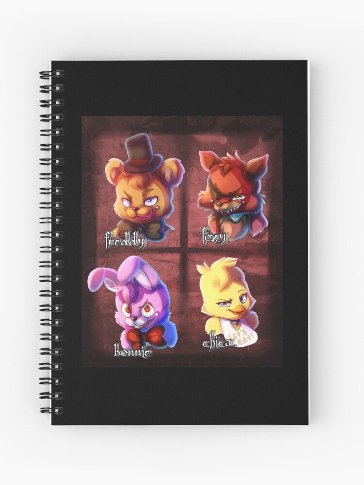 Fnaf Spiral Notebooks for Sale