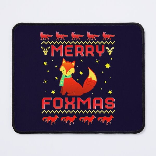 Item preview, Merry Foxmas, Christmas Fox Pattern designed and sold by ACC .