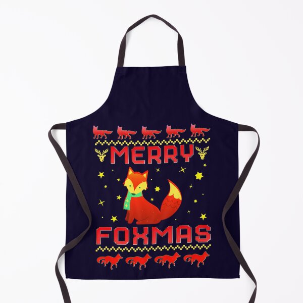 Item preview, Merry Foxmas, Christmas Fox Pattern designed and sold by ACC .