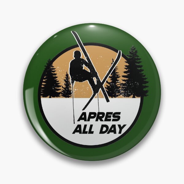 Item preview, Apres all day skiing ski jump mountains 80's sports designed and sold by Captain-Jackson.