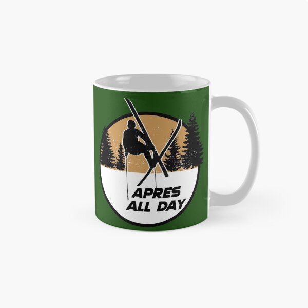 Item preview, Apres all day skiing ski jump mountains 80's sports designed and sold by Captain-Jackson.