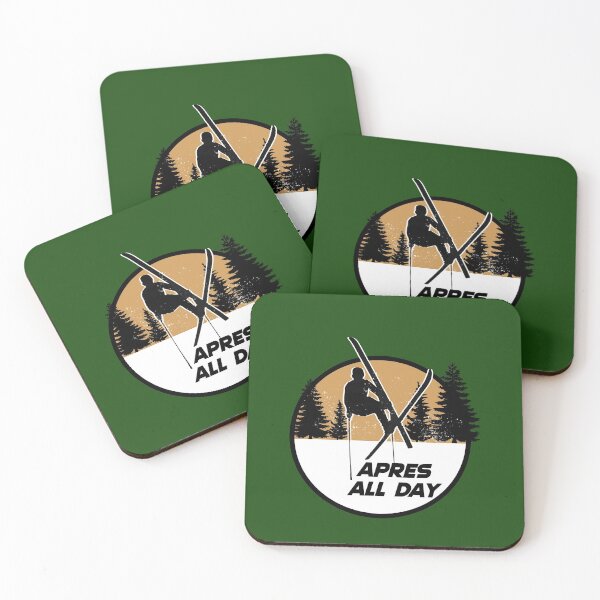 Item preview, Apres all day skiing ski jump mountains 80's sports designed and sold by Captain-Jackson.