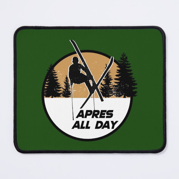 Item preview, Apres all day skiing ski jump mountains 80's sports designed and sold by Captain-Jackson.