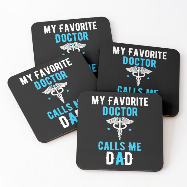 Item preview, My Favorite Doctor Calls Me Dad designed and sold by SilkenDove.