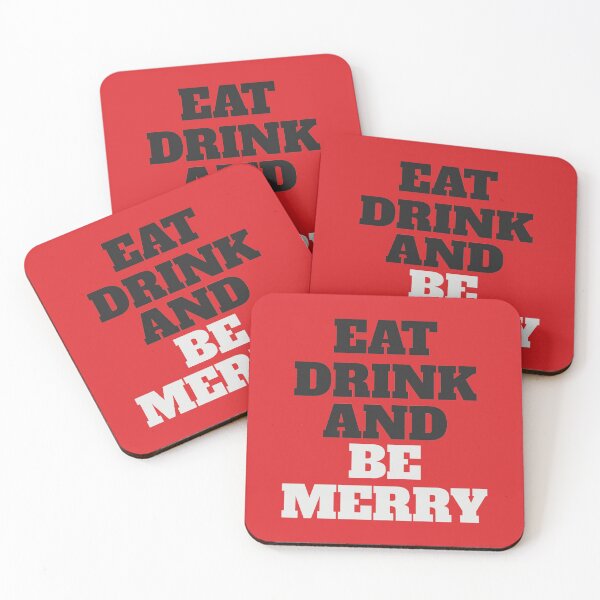 Item preview, Eat. Drink and be Merry. designed and sold by happyrays.