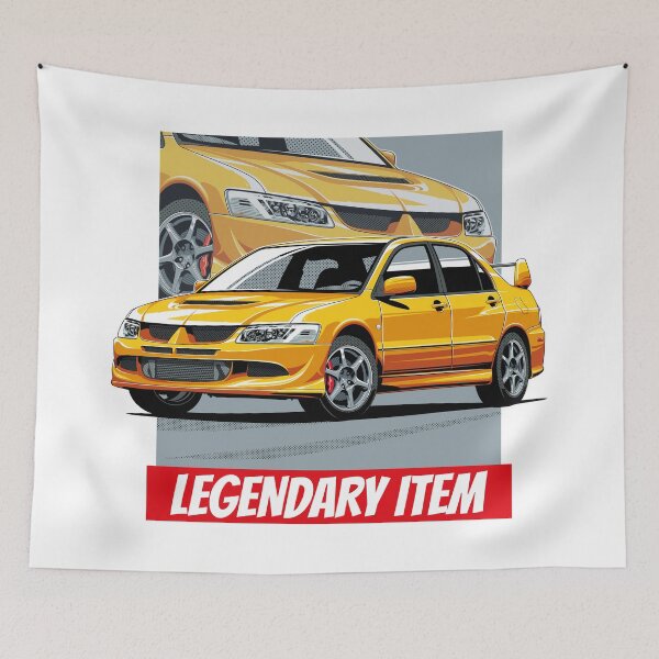 Item preview, Lancer Evolution (yellow) designed and sold by Andrew NXRDDVLE.