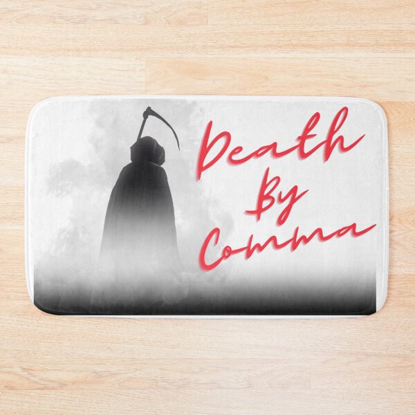 Item preview, Death By Comma designed and sold by theprof2021.