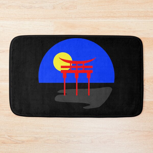 Item preview, Japanese Torii Gate Landscape Polyamorous. Polyamory Pride designed and sold by Subtle Pride Shop.