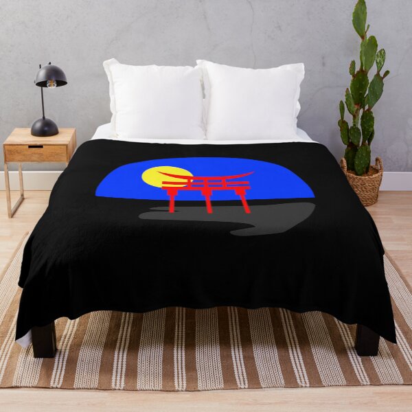 Item preview, Japanese Torii Gate Landscape Polyamorous. Polyamory Pride designed and sold by Subtle Pride Shop.