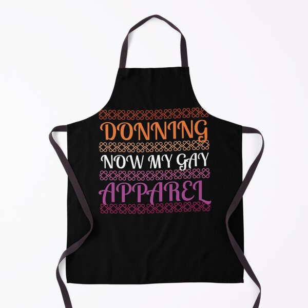 Item preview, Donning Now My Gay Apparel. Lesbian Pride designed and sold by Subtle Pride Shop.