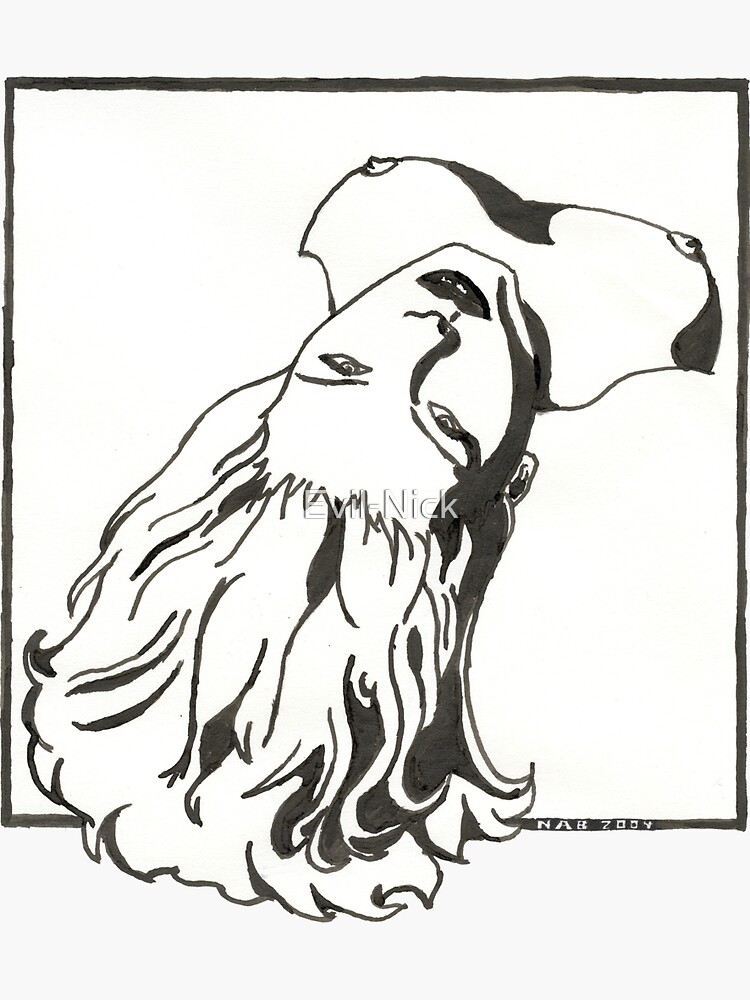 Thumbnail 3 of 3, Sticker, Svieta designed and sold by Evil-Nick.