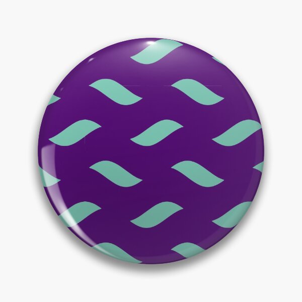 Item preview, Minimalist Turquoise and Violet Wavy Lines designed and sold by NECHSTORE.