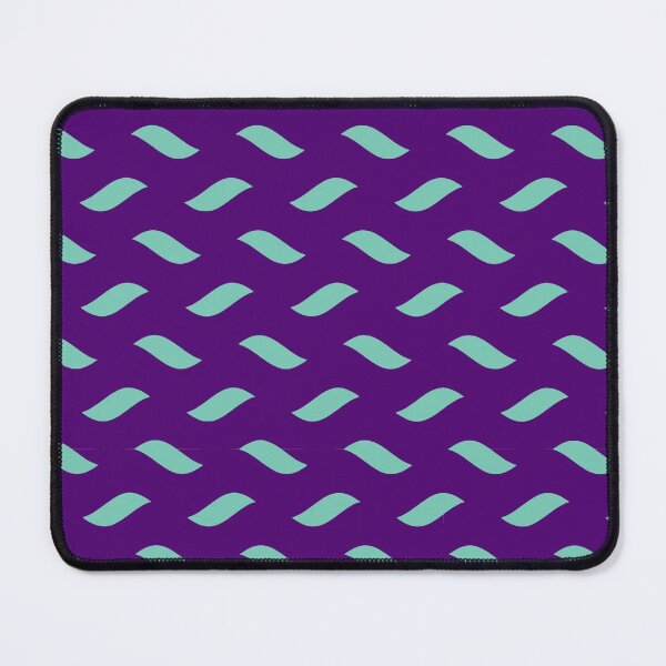 Item preview, Minimalist Turquoise and Violet Wavy Lines designed and sold by NECHSTORE.
