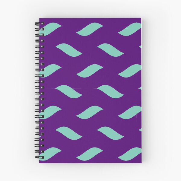 Item preview, Minimalist Turquoise and Violet Wavy Lines designed and sold by NECHSTORE.