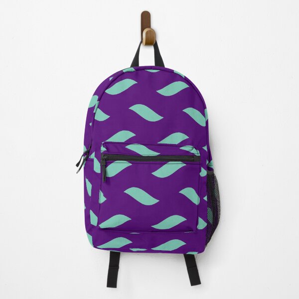 Item preview, Minimalist Turquoise and Violet Wavy Lines designed and sold by NECHSTORE.