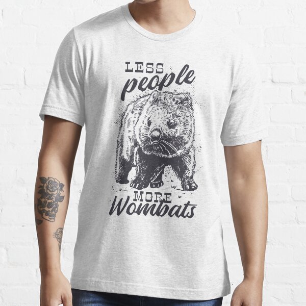 Funny Wombats Realistic Essential T-Shirt