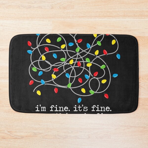 Item preview,  Fine Its Fine Everything Is Fine Christmas Family Funny  designed and sold by Melanshopusa.