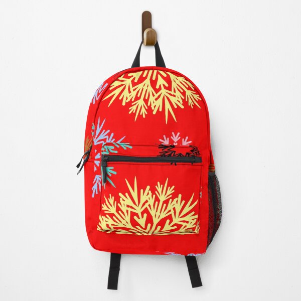 Item preview, Merry Christmas Red Multicolored Snowflakes Idea designed and sold by Ross-Sergey.