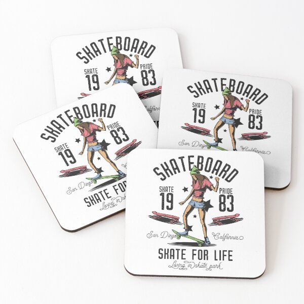 Item preview, Skateboard girl skate for life t-shirt designed and sold by ougraz24.