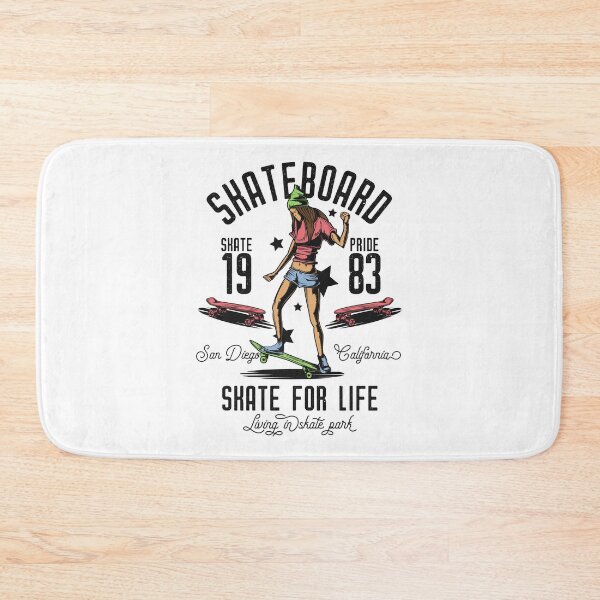 Item preview, Skateboard girl skate for life t-shirt designed and sold by ougraz24.