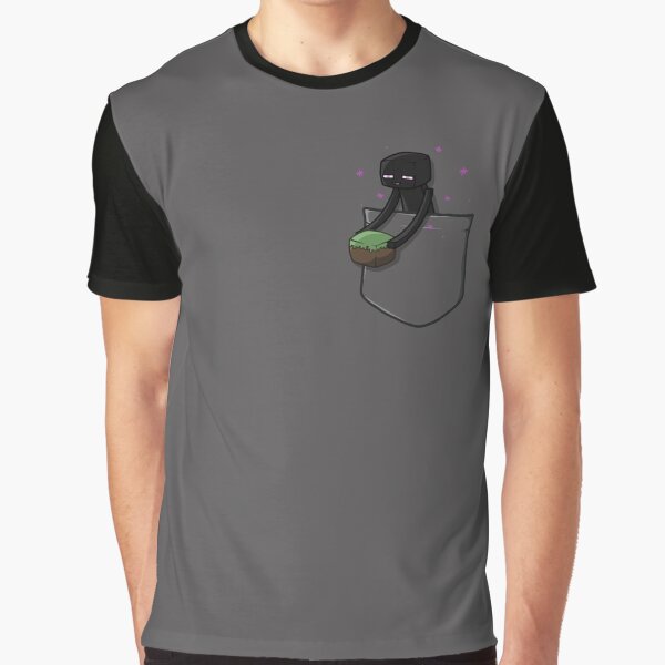 Little Pocket Enderman Graphic T-Shirt