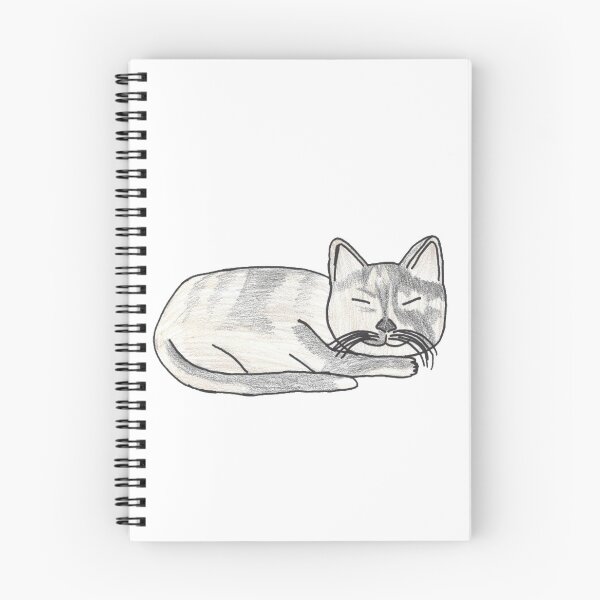 Item preview, sleeping cat designed and sold by Cora Gregory.