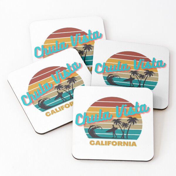 Item preview, Chula Vista California Retro Vintage Sunset Typography designed and sold by adriana-holmes.
