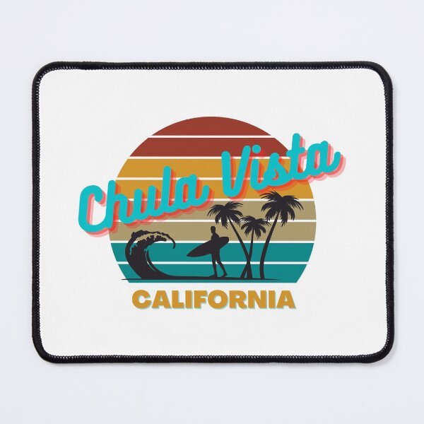 Item preview, Chula Vista California Retro Vintage Sunset Typography designed and sold by adriana-holmes.