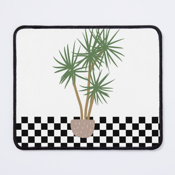 Item preview, Checkerboard Floor Indoor Houseplant Yucca Palm designed and sold by KathrinLegg.